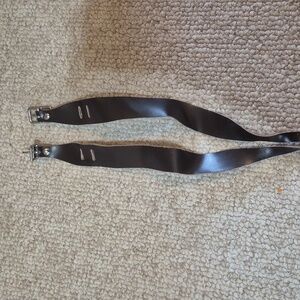 Brown Leather Jodhpur Garters